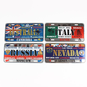 Fabricant de haute qualité en gros impression personnalisée en relief plaques de voiture réfléchissantes <span class=keywords><strong>plaque</strong></span> d'<span class=keywords><strong>immatriculation</strong></span> de voiture en aluminium - Product Image 2