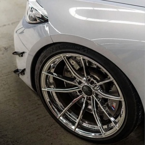 Jantes BZY forgées triple chrome 437M polies, concaves profondes, 18-23 pouces pour Audi, pour <span class=keywords><strong>BMW</strong></span> 520d 525d 530d 535d 520i 530i 540i M550i - Product Image 1