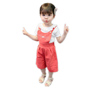 Produits pour bébés de Guangzhou : Combinaison bébé avec pantalon amovible et T-shirt basique vierge, disponible en gros en ligne - Product Image 1