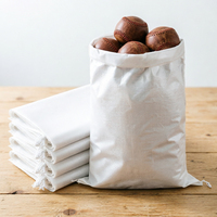 Sac tissé pour carottes, emballage en vrac pour légumes frais, résistant à l'humidité, durable, compatible avec l'affichage en supermarché