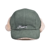 Vente en gros de casquettes chaudes à oreilles couvrantes de style russe unisexe, logo brodé personnalisé, chapeaux d'aviateur