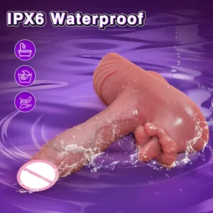 Vibrador Realista con Control Remoto 6 en 1, Estimulador de Vagina, Ano, Punto G y Clítoris, Juguetes Sexuales para Mujeres - Product Image 6