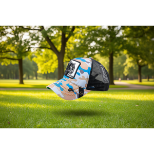 Cappello Trucker Bornie in Tessuto a Rete Traspirante Unisex Casual a 6 Pannelli per Adulti Primavera Estate con Ricamo sul Pannello Frontale - Product Image 2