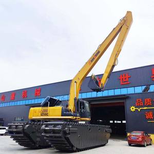 Hydraulische Crawler Digger Moeras Graafmachine 46ton Grote Amfibische Graafmachine Te Koop In Tadzjikistan - Product Image 2