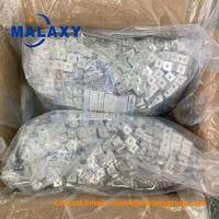MALAXY Ecrou cubique en alliage d'aluminium usiné CNC personnalisé Connecteur d'écrou carré à bloc fixe à 6 côtés