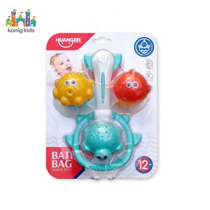 Ensemble de jouets de <span class=keywords><strong>bain</strong></span> pour bébé : pêche aquatique avec pelle et tortue flottante, jeu interactif de tirage pour baignoire, jeu sensoriel aquatique pour nourrissons - Product Image 2
