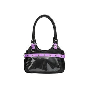 Nouveau Sac à Bandoulière en Cuir PU 2025 Gu <span class=keywords><strong>Zi</strong></span> Ba <span class=keywords><strong>Ji</strong></span> Transparent pour Femme – Style Quotidien Subculture Y2K Sassy Girl avec Fermeture Éclair Sous le Bras - Product Image 2