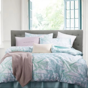 New <strong>Design</strong> Floral <strong>Printed</strong> 100% Cotton <strong>Bedsheet</strong> Duvet Cover <strong>Set</strong> 300TC for Home Use Bedroom Decor 3pcs with Stitching Technics - Product Image 2