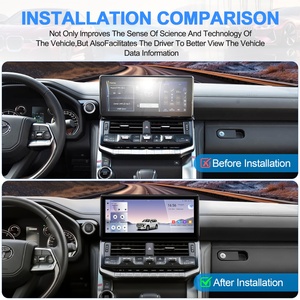 NaviHua New Arrival 12.3'' <b>Screen</b> Android Car Radio GPS Navigation Multimedia Carplay for Toyota Land Cruiser LC300 2022 2025 - Product Image 4