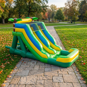 Vente chaude Parc <span class=keywords><strong>de</strong></span> jeux commercial Parcours d'obstacles Château gonflable Thème licorne - Product Image 1