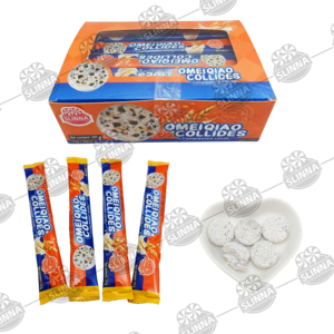 Bonbons compressés OMEIQIAO COLLIDES, bonbons au lait avec biscuits et flocons d'avoine, saveur lait, bonbons pressés, bonbons en tablette, bonbons durs halal - Product Image 5