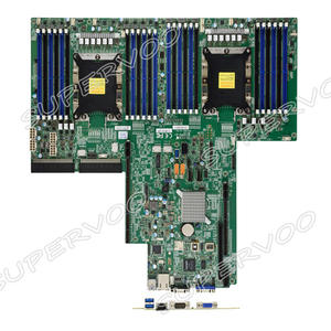 เมนบอร์ดเซิร์ฟเวอร์ Original X11DPU 24DIMM PCIe 3.0 ชิปเซ็ตเฉพาะรุ่น <span class=keywords><strong>C621</strong></span> X11DPU-XLL - Product Image 2