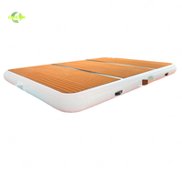 Offre Spéciale VERT Docks Yacht Pool Drop Deck Boat Island Fishing Swim Floating Water Gonflable Water Amusement Facilities