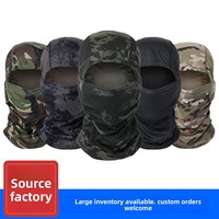 Nouveau Cagoule Tactique de Camouflage Monopièce Respirante en Maille à Séchage Rapide pour Cyclisme et Pêche, Exclusivité Transfrontalière