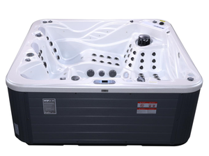 Europa Lujo 5 personas acrílico Whirlpool Spa al aire libre masaje bañera de hidromasaje Balboa aire burbuja Jets Spa Jaccozi con funda almohadas música - Product Image 2