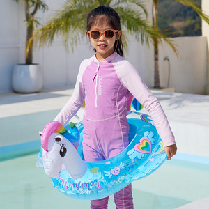 Flotador Inflable de Unicornio KELUKEYA para Niños de 1 a 5 Años, para Piscina y Parque Acuático - Product Image 2