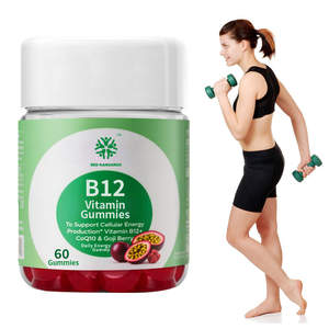Pabrik Vitamin <span class=keywords><strong>B12</strong></span> Gummies mendukung aliran terbarukan produksi energi kunyah suplemen energi harian - Product Image 1