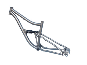 Khung xe đạp leo núi HFT hợp kim titan mới nhất, giảm xóc toàn phần, bánh 650b+, 29er, giảm xóc có thể điều chỉnh - Product Image 4