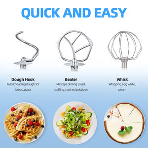 Personalización del comerciante Electrodomésticos <span class=keywords><strong>de</strong></span> <span class=keywords><strong>cocina</strong></span> para el hogar <span class=keywords><strong>Robot</strong></span> <span class=keywords><strong>Cocina</strong></span> 8L 10L SUS304 Tazón Máquinas para pasteles Soporte eléctrico Mezcladores <span class=keywords><strong>de</strong></span> alimentos - Product Image 5