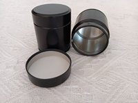 Boîte en métal personnalisée 30g 50g pour Matcha avec impression et couvercle spirale gaufré pour café, thé vert, épices, poudre protéinée – Emballage métallique en vrac