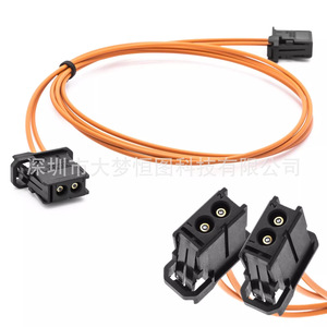Cable de Fibra Óptica DAMENG HENTU de 90 cm, Macho a Macho, Multimodo OM3, Conector E2000 para Audi, BMW, Mercedes Benz, Porsche, Volkswagen - Product Image 3