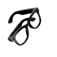 M01 800W Lunettes intelligentes HD blanches avec caméra, reconnaissance faciale, traduction IA, commande vocale, photo et vidéo, OEM usine, dropshipping