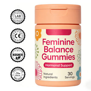 Gomitas para el Equilibrio Femenino con Bacillus Coagulans y Vitamina <span class=keywords><strong>C</strong></span>, Mezclas Personalizadas, Servicio de Marca Privada OEM ODM, Certificación HACCP ISO NSF - Product Image 1