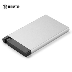 TILONSTAR TWM114 Personalized Logo High Quality Aluminum ID Bank <b>Cards</b> Case Business Credit Men Luxury <b>Card</b> <b>Holder</b> - Product Image 3