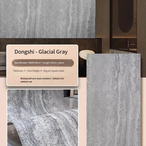 Travertin romain linéaire économique, pierre flexible abordable pour les travaux de décoration extérieure à grande échelle - Product Image 5