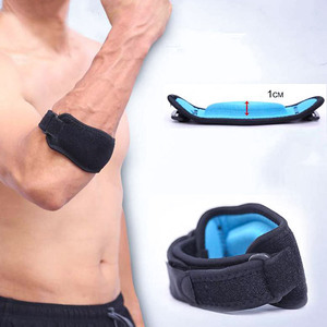 Penopang Siku Yang Dapat Diatur, Kawat Gigi Epicondyliitis, Sindrom Nyeri <span class=keywords><strong>Lateral</strong></span> Bantalan Siku Golf Tenis Basket - Product Image 6
