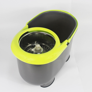 Serpillère rotative 360 avec <span class=keywords><strong>seau</strong></span>, fournitures de nettoyage ménager, serpillères et balais, serpillère plate en microfibre pour sols avec <span class=keywords><strong>seau</strong></span> - Product Image 5