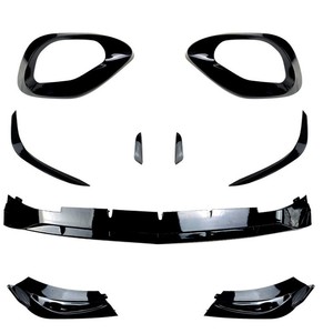 Mercedes-Benz C-Class W206 Front Lip <b>Splitter</b> Air Intakes Exterior Modification Kit ABS Material - Product Image 3