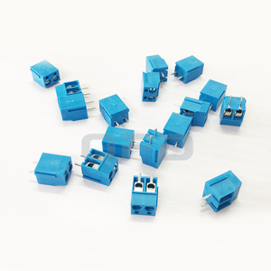 2-Pin 5.0mm Pitch Blue Screw <strong>Terminal</strong> Block Circuit Board Electrical <strong>Connector</strong> Low Operating Frequency Circuit Board <strong>Terminal</strong> - Product Image 3