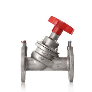Robinet numérique en acier inoxydable 304 DN100 PN16 pour équilibrage d'eau froide et chaude en système CVC - Product Image 3