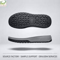 Semelle de chaussure de randonnée professionnelle en gros, légère, durable, antidérapante et écologique, en Phylon + TPR, avec adhérence tout-terrain