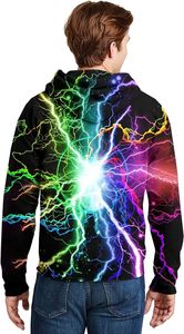 Ingrosso Fitspi Unisex 3d stampa novità <span class=keywords><strong>felpe</strong></span> con cappuccio da uomo donna felpa con tasche Casual con cappuccio Top Dropshipping - Product Image 4