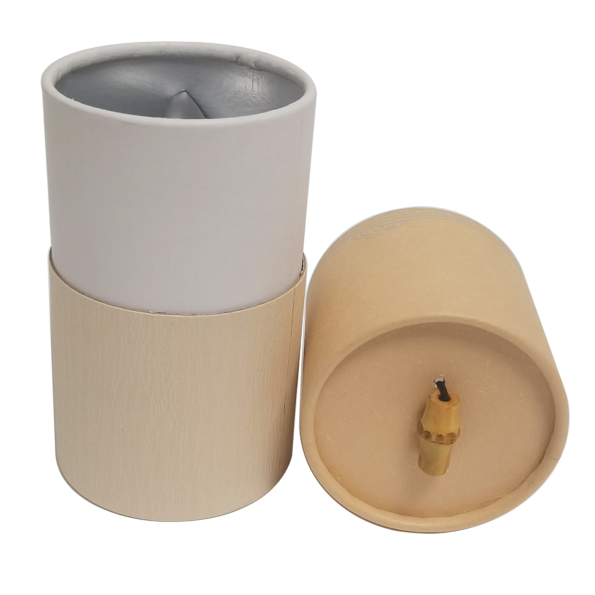 High Quality Recyclable Food Grade Paper Tube for Vodka Wine Whisky & Flower Tea with Handle (Customizable Size & Color)