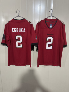 Vendita Calda Maglie Personalizzate di Alta Qualità per Football Americano Estivo delle Squadre dei Buccaneers # 2 EGBUKA # 6 MAYFIELD # Maglia EVANS 13 Cucita - Product Image 3