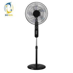 Golden supplier also factory 16 inch STAND FAN 5 Blades 90 degree Oscillating 4 SPEEDS Stand Fan