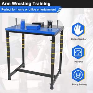 Mesa de Lucha de Brazos TOPTONS, Equipo Deportivo, Máquina de Presión Lateral con Polea, Tapete de Lucha de Brazos, Equipo de Gimnasio - Product Image 2