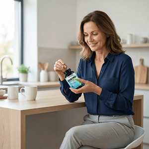 निजी लेबल वयस्क आयोडीन कैप्सूल (शैवाल स्रोत)-ओम/ओडम थायरॉयड और हड्डी स्वास्थ्य समर्थन 60 कैप आहार पूरक - Product Image 3