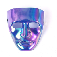 Masque d'horreur Wuke multicolore personnalisé, accessoires de costume pour spectacle de fête, artisanat en plastique, masques de fête