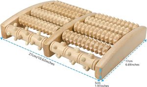 Rullo massaggiatore piede in legno doppio <span class=keywords><strong>massaggio</strong></span> del piede rullo <span class=keywords><strong>per</strong></span> sollievo <span class=keywords><strong>piedi</strong></span> stanchi strumenti di <span class=keywords><strong>massaggio</strong></span> del piede - Product Image 5