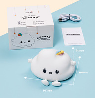 Veilleuse en silicone en forme de nuages pour enfants lampe de chevet pour enfants lampe en silicone nuage livraison directe