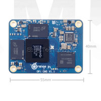 Orange Pi CM5 4GB RAM 32GB papan utama EMMC DDR4 Rockchip RK3588S modul komputasi 5 WiFi OrangePi CM5 papan pengembangan Core DIY
