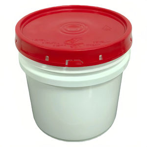 1.05 गैलन/4 लीटर ढक्कन के साथ प्लास्टिक की बाल्टी, 60 मिली, खाद्य-ग्रेड चौड़ा मुंह टिकाऊ अच्छी तरह से एयरटाइट प्लास्टिक - Product Image 4