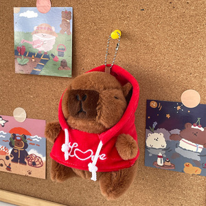 Llavero <span class=keywords><strong>de</strong></span> Peluche Súper Suave con Forro <span class=keywords><strong>de</strong></span> Malla, Juguete Antiestrés Relleno, Unisex, Regalo para el Día <span class=keywords><strong>de</strong></span> San Valentín y Cumpleaños, Accesorios <span class=keywords><strong>de</strong></span> 10 cm - Product Image 5