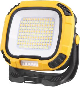 Meilleur projecteur LED COB rechargeable sans fil et magnétique, alimenté par batterie, pour utilisation en extérieur, sur camions, chantiers et entrepôts WD-84 - Product Image 1