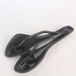 Sillín de Fibra de Carbono Completa + Cuero, Apto para Bicicleta de Carretera y Montaña, Asiento Delantero SD013 - Product Image 3