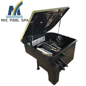 Filtre <span class=keywords><strong>à</strong></span> sable de <span class=keywords><strong>piscine</strong></span> en fibre de verre creusé <span class=keywords><strong>avec</strong></span> <span class=keywords><strong>pompe</strong></span> équipement d'électrolyseur de sel comprenant une <span class=keywords><strong>pompe</strong></span> <span class=keywords><strong>à</strong></span> <span class=keywords><strong>chaleur</strong></span> d'échelle de nettoyage - Product Image 2